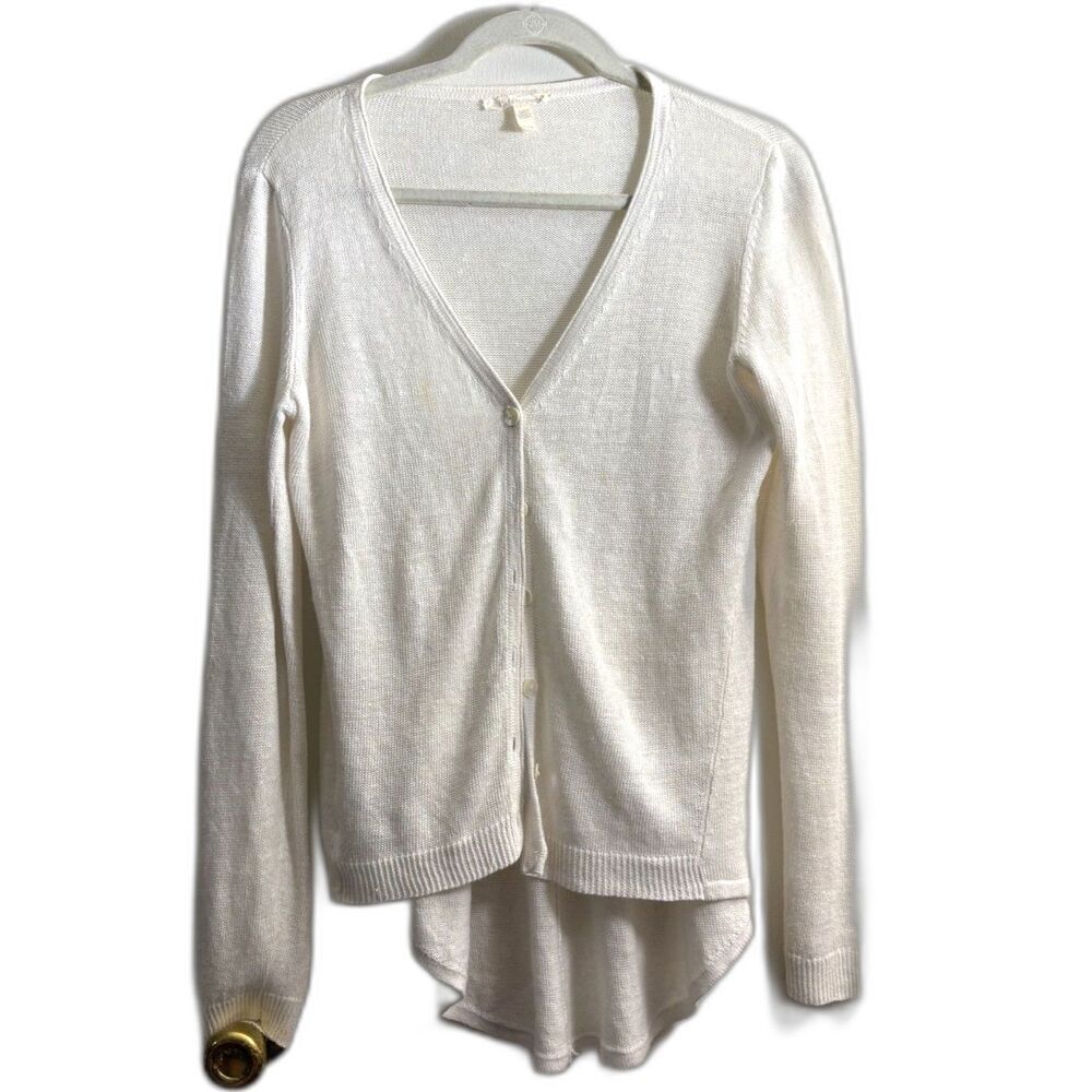 Women's Eileen Fisher 100% Organic Linen Cardigan Size XS/TP